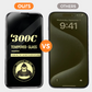 HD Anti-Spy Displayschutz aus gehärtetem Glas für die iPhone-Serie
