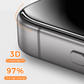 HD Anti-Spy Displayschutz aus gehärtetem Glas für die iPhone-Serie