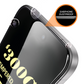 HD Anti-Spy Displayschutz aus gehärtetem Glas für die iPhone-Serie