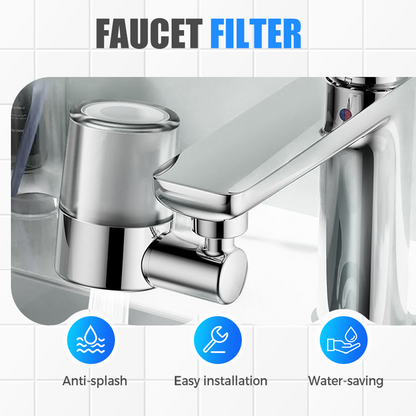 Universelles, um 720° drehbares Wasserhahn-Filterdüsen-Set