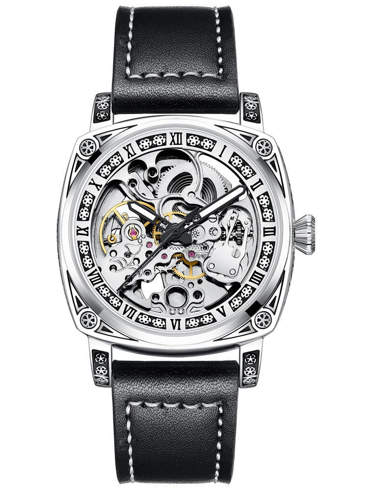 💥Hot Sale 50% Discount⌚A multifunctional engraved mechanical watch