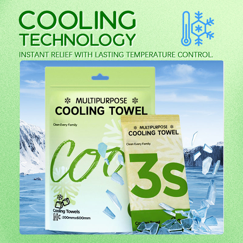 Mehrzweck-Kühlhandtuch für Outdoor-Aktivitäten