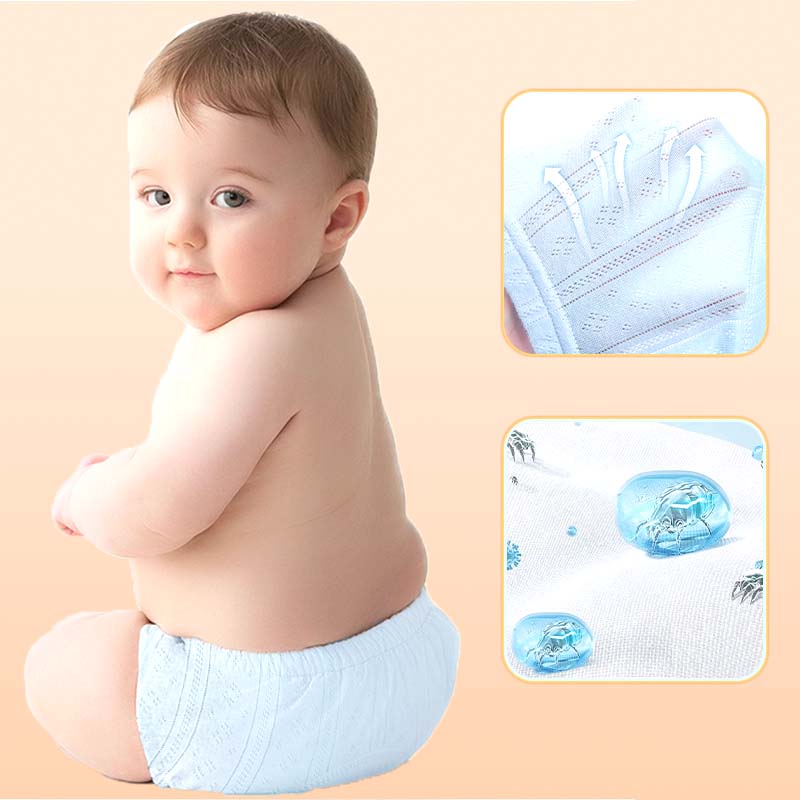 Atmungsaktive waschbare Babywindel
