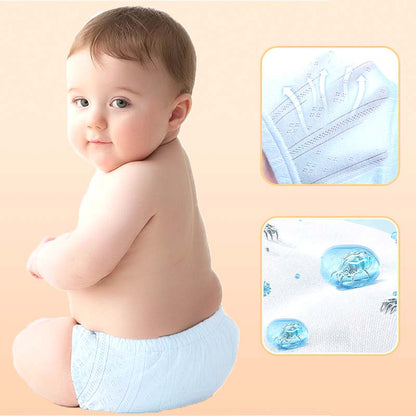 Atmungsaktive waschbare Babywindel