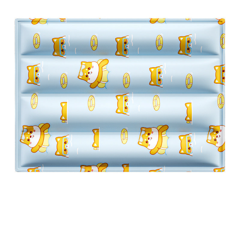 Kratzfeste Kühlmatte mit Gel für Haustier