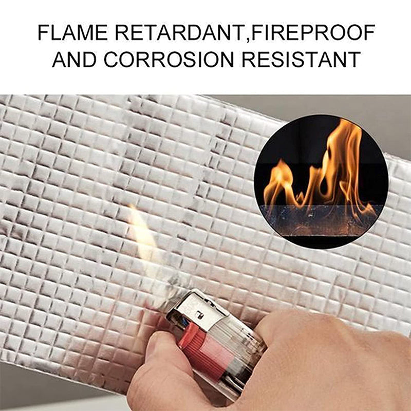 🛡️ 50% DI SCONTO ORA! 💧 Nastro impermeabile in foglio di alluminio, adesivo butilico, sigillatura immediata e resistente alle intemperie, per riparare tetti, tubi e auto 🔧