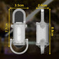 1200LM Superhelle Mini-Schlüsselanhänger-Taschenlampe, wasserdicht