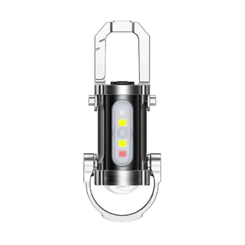 🔥⏳50% RABATT NU!🔦Bärbar Uppladdningsbar Kraftfull Nyckelringsficklampa✨