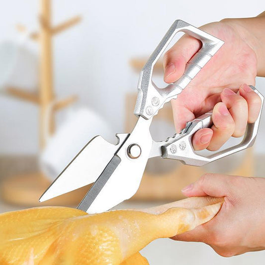 ⏳⏰Multifunktionell kraftig kökssax✂️Ergonomiskt handtag, kraftbesparande, vass och hållbar🦴
