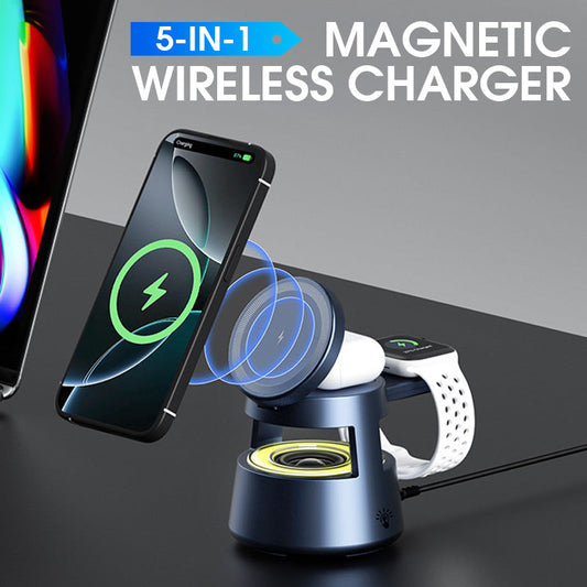 5-in-1 Magnetic Wireless Charger