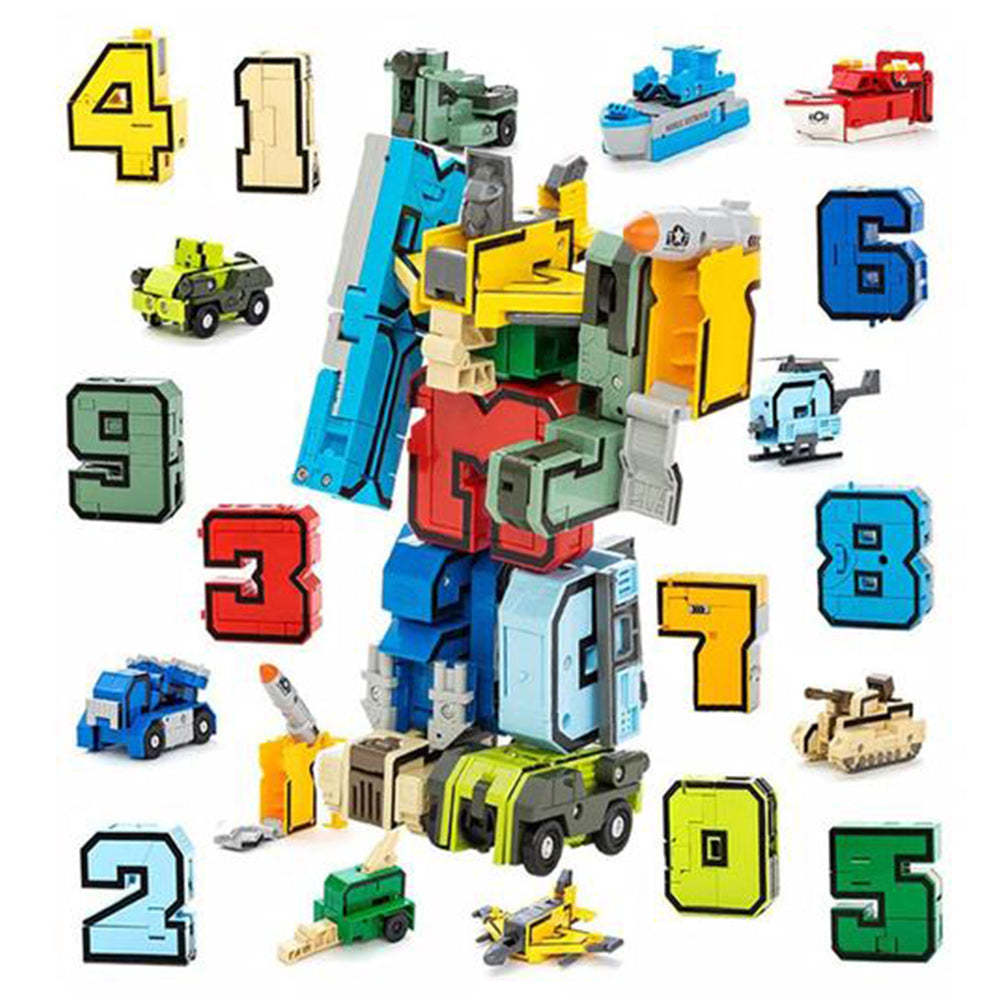 🔢 10-i-1 TransMathFormer Byggklossar