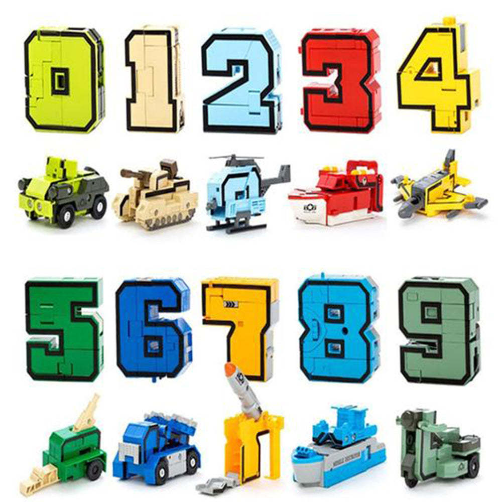 🔢 10-i-1 TransMathFormer Byggklossar