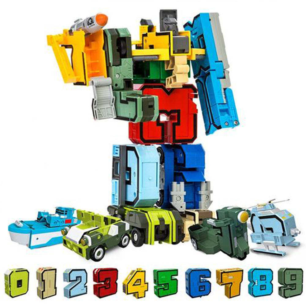 🔢 10-i-1 TransMathFormer Byggklossar
