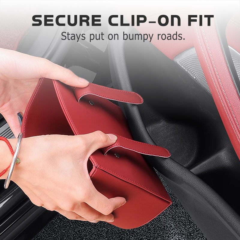 🥳2026 STOR REAAA🥳💞95K+ SÅLDA!🚗🧺 50% RABATT! Bilhållare i PU-läder för bildörr