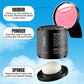 Multifunktionellt instant concealer-puder för hårfästet