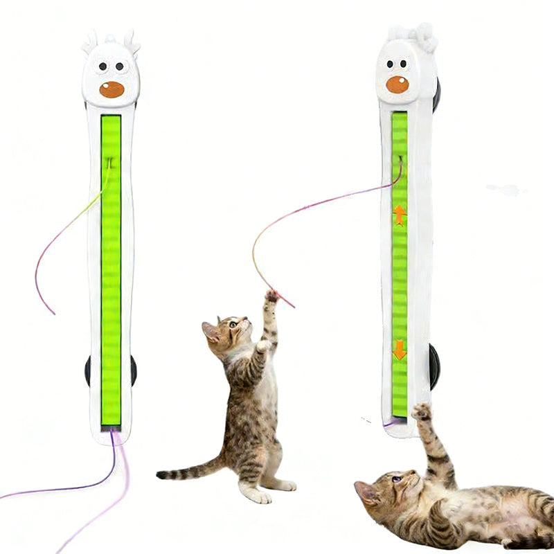 💥Smart motoriserad kattleksak – håller din katt underhållen non-stop!🥳