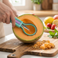 🍉🔥 מבצע: ערכת כף וכדורי פירות רב תכליתיים - לפרוס ולקלף אבטיח ומלון - כלי מטבח שימושי ✨