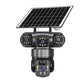 📹☀️ מצלמת אבטחה סולארית רב-זוויתית PTZ 360° — 8MP, ראיית לילה בצבע, WiFi 🌙🔒