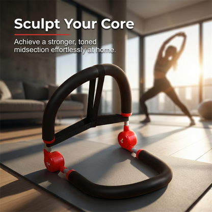 🌸 Hem-Gym Mag- & Sit-Up Träningsmaskin