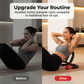 🌸 Hem-Gym Mag- & Sit-Up Träningsmaskin