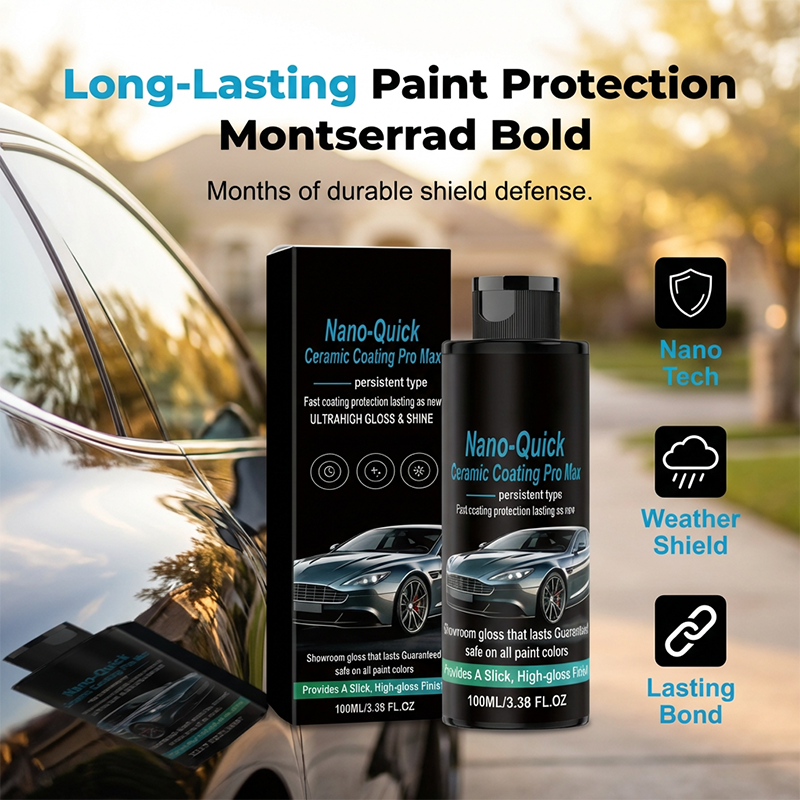🚗 50% RABATT NU!💧 Högblank Hydrofobisk Nanokeramisk Spray – Spegelglans & Vattenskydd – Bilens Skönhetsbehandling ✨