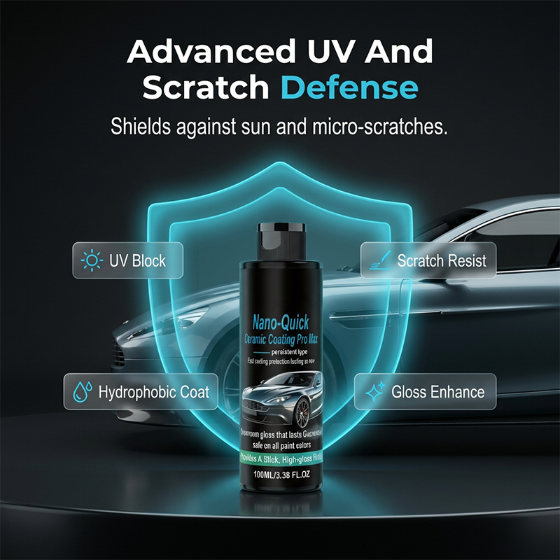 🚗 50% RABATT NU!💧 Högblank Hydrofobisk Nanokeramisk Spray – Spegelglans & Vattenskydd – Bilens Skönhetsbehandling ✨