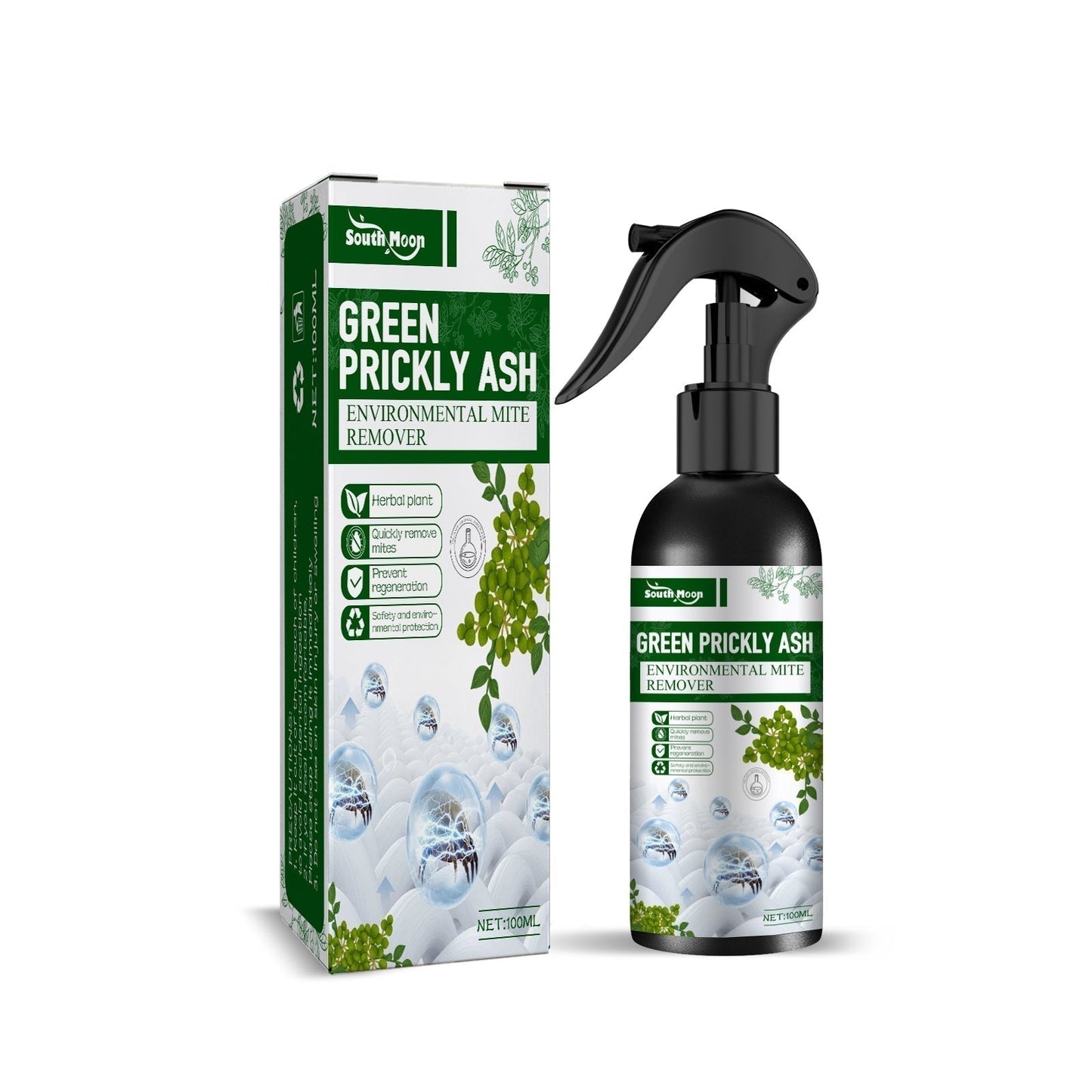 Kraftfulla kvalster borttagning spray