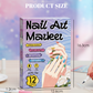 ✍️ 50 % RABATT! 💅 Nageldesignpenna med 2-i-1-spets – exakta linjer och detaljer – perfekt för hemmet eller på resan – snygg, professionell nagelkonst utan krångel ✨