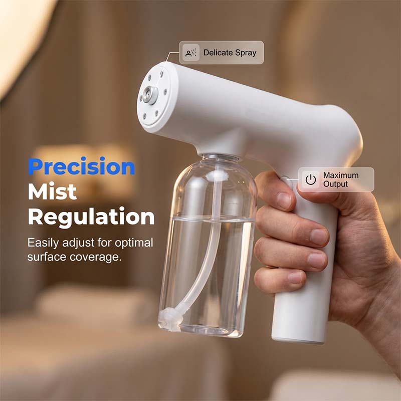 💨 50 % RABATT NU! 🔫 Cordless nano spray gun – justerbar dimma, sladdfri & 380ml tank – perfekt för rengöring och desinfektion 🌿