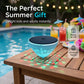 🌊🌞Sommarrea - 50% rabatt!! 🌟Soldriven flytande poollampa med fiskformad projekto