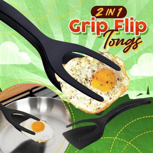 2-i-1 Spatelklämma – smart kökshjälp för enklare matlagning 🥩 Värmetålig silikon & halkfritt grepp ✨