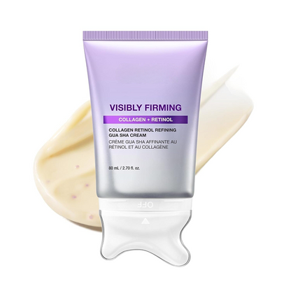 Uppstramande kräm med Gua Sha-applikator