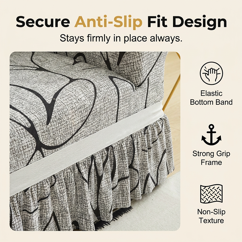 🛍️ 50 % rabatt – Elastiskt sofföverdrag – perfekt passform, halkfritt och tvättbart – för en stilfull och skyddad soffa 🛋️