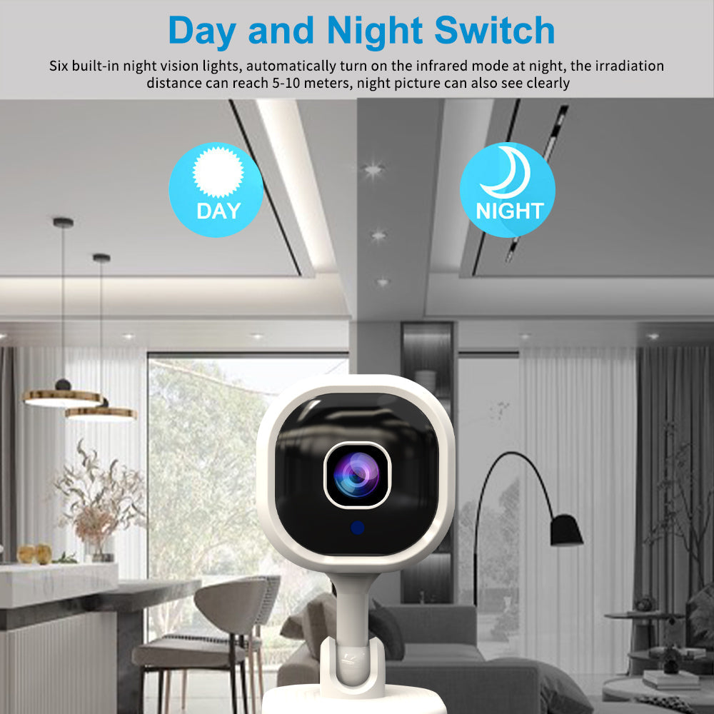 🔥50% RABATT✨Trådlös smart HD-hemövervakningskamera