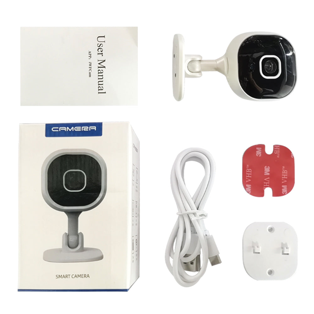 🔥50% RABATT✨Trådlös smart HD-hemövervakningskamera