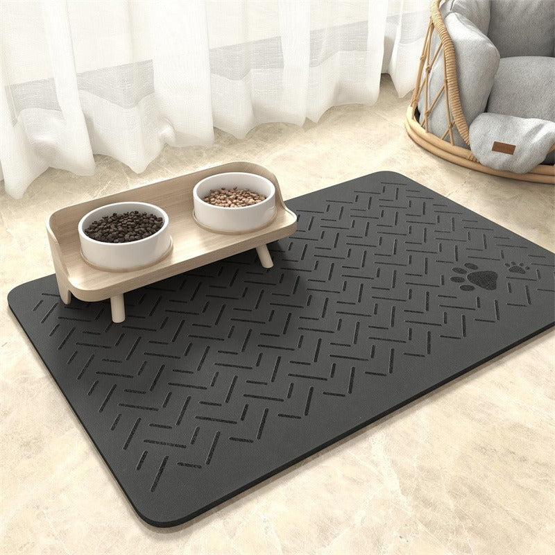 ✨50% RABATT NU! ✨ Vattentät matplatsmatta för husdjur – lätt att torka av, halkfri & perfekt för mat & vatten, skyddar golv mot spill & fläckar 🐶🐱