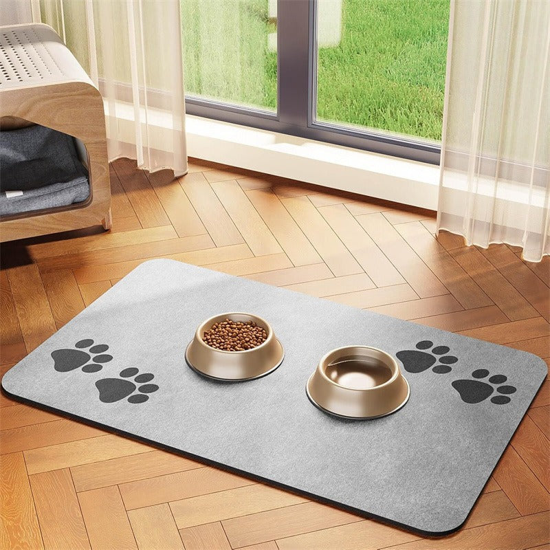 ✨50% RABATT NU! ✨ Vattentät matplatsmatta för husdjur – lätt att torka av, halkfri & perfekt för mat & vatten, skyddar golv mot spill & fläckar 🐶🐱