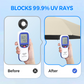 מטריה קומפקטית מתקפלת עם הגנת UV