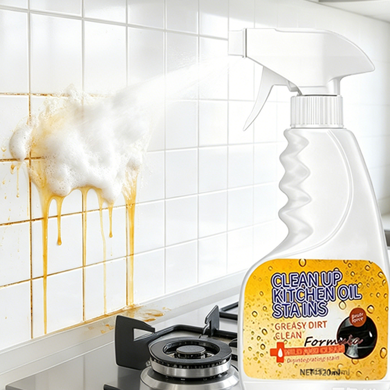 🔥Kraftfull fettlösande rengöringsspray för köket