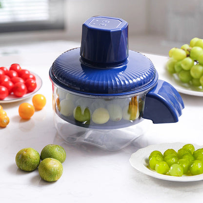 🔥 50 % RABATT! Elektrisk grönsaks- & fruktskalare – snabb och enkel skalning med 6 knivar 🍎🥕