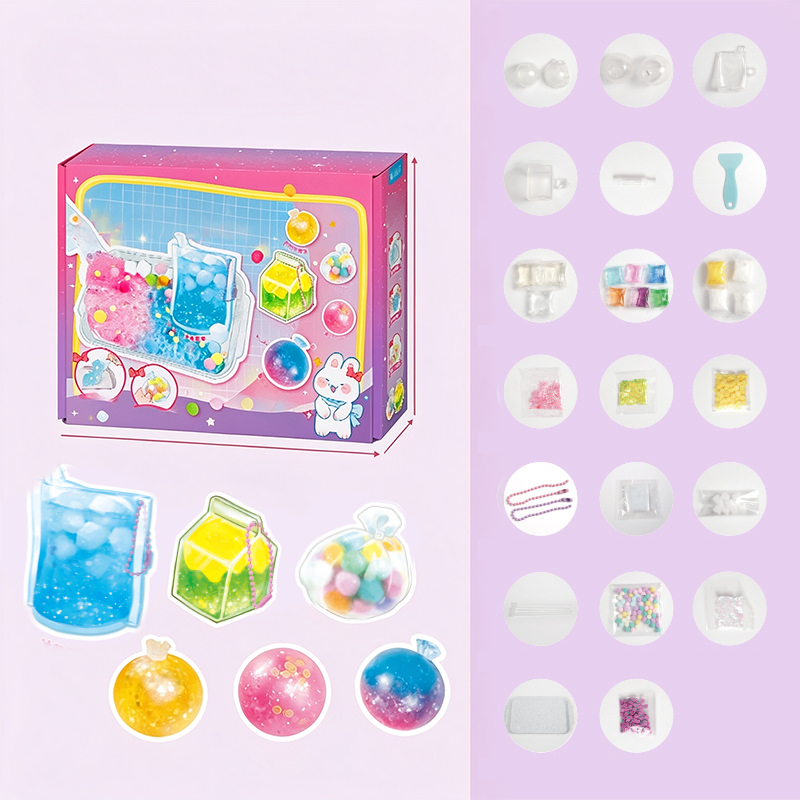 🐱 50 % RABATT!!🧊 Gör-det-själv-kit för mjuk leksak av stekt is – Designad som en kattklo, mjuk och rolig & kreativ – Perfekt för sensorisk lek & stressavlastning för barn ✨
