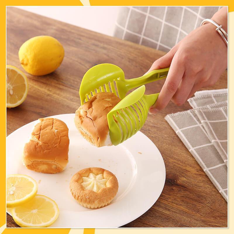 🍋50 % RABATT JUST NU! Kreativt skärverktyg för köket, handhållen skärare i livsmedelsgodkänd aluminiumlegering, snabbskärare för citron, tomat, lök och mjuka frukter och grönsaker