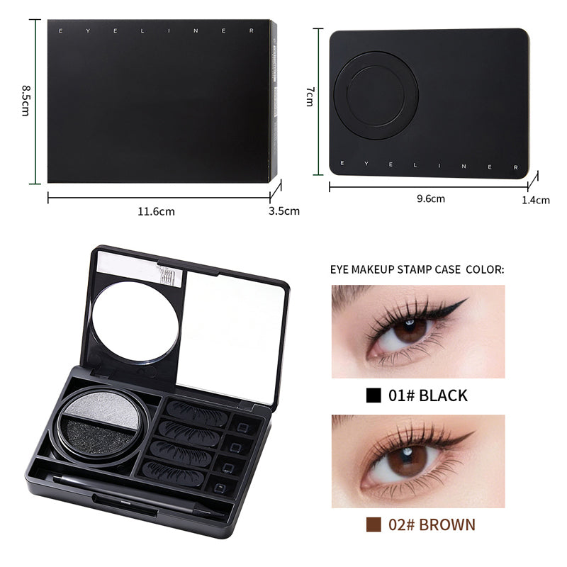 👁️ 50% RABATT NU! 3‑i‑1 ögonmakeupstämpel – eyeliner, fransar & skönhetspenna – vattentätt & nybörjarvänligt – perfekt för snabb och exakt ögonmakeup 🎨✨