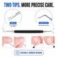 🔥Heta Erbjudanden 50% RABATT🔥 Dubbelsidig Tånagellyfter & Rengöringsverktyg Under Nageln – Professionellt Rostfritt Stål Nagelvårdsverktyg, Lyfter Nagelkanter & Tar Bort Smuts, för Hemmabruk Pedikyr 🦶