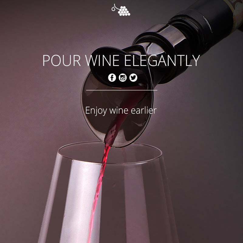 🍷 2-i-1-vinsparare med vakuumpump och förseglare – bevarar färskheten och aromen