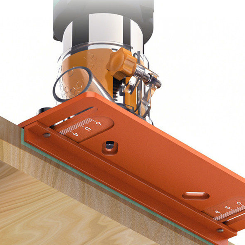 🔧 50% RABATT NU! ⚙️ Aluminiumlegeringens fräsfäste för spårning – precisionsstyrning, stabil konstruktion & universell passform – perfekt för professionell träbearbetning och DIY 🛠️✨