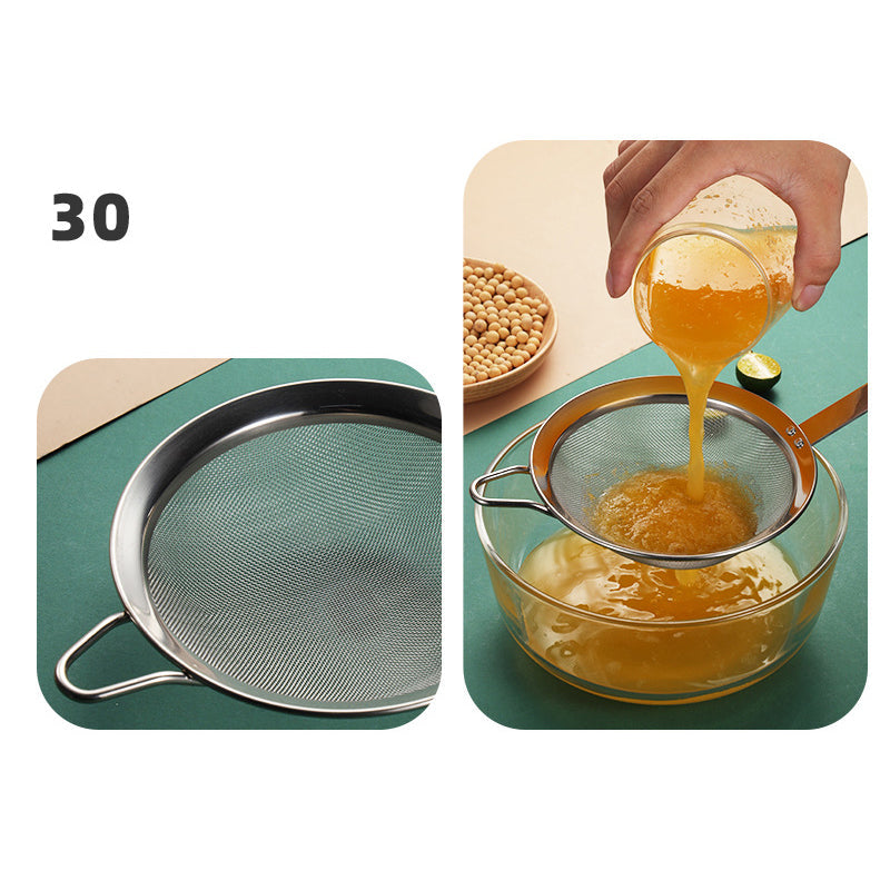 304 Rostfritt Stål Finmaskig Sil