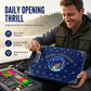 Jul Fiskebete Adventskalender Blind Box Set med Minnow Popper Skedar