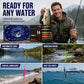 Jul Fiskebete Adventskalender Blind Box Set med Minnow Popper Skedar