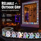 🎃 50% RABATT NU! Halloween Holographic Laser Ghost Border Sticker – bländande spökdesign, regnbågsskimmer & 5 meter – perfekt för klassrum, hem och fönster 👻✨